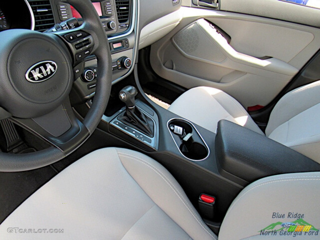 2015 Optima LX - Titanium Metallic / Gray photo #22