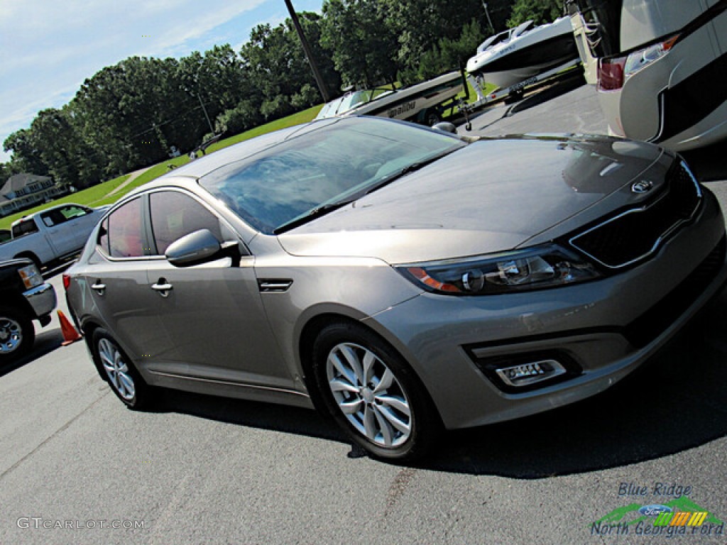 2015 Optima LX - Titanium Metallic / Gray photo #25