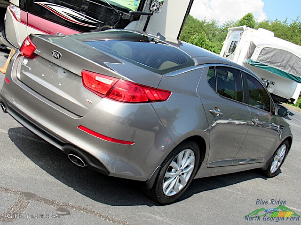 2015 Optima LX - Titanium Metallic / Gray photo #26