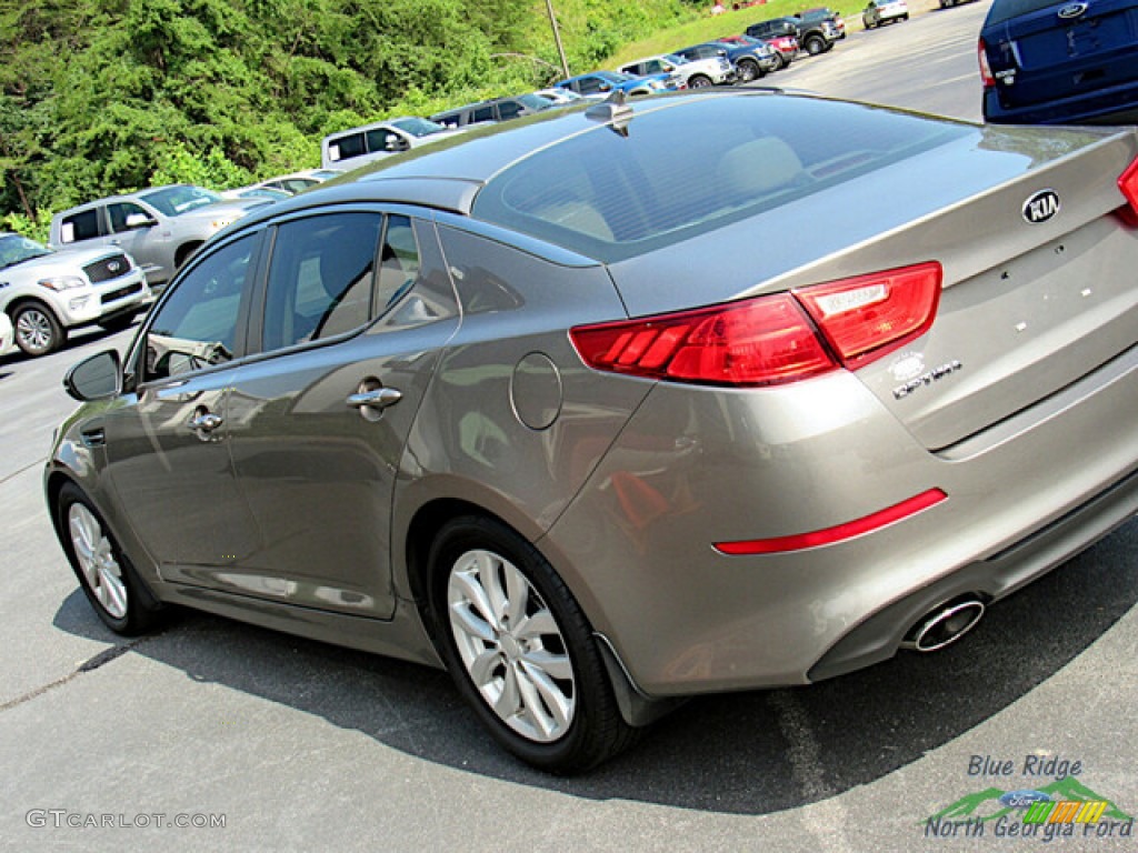 2015 Optima LX - Titanium Metallic / Gray photo #27