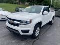 Summit White 2020 Chevrolet Colorado LT Extended Cab Exterior