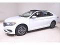 2019 Pure White Volkswagen Jetta SE  photo #3