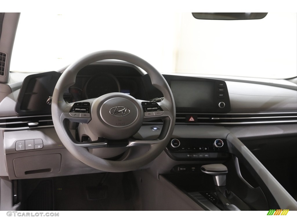 2021 Elantra SEL - Scarlet Red Pearl / Medium Gray photo #6