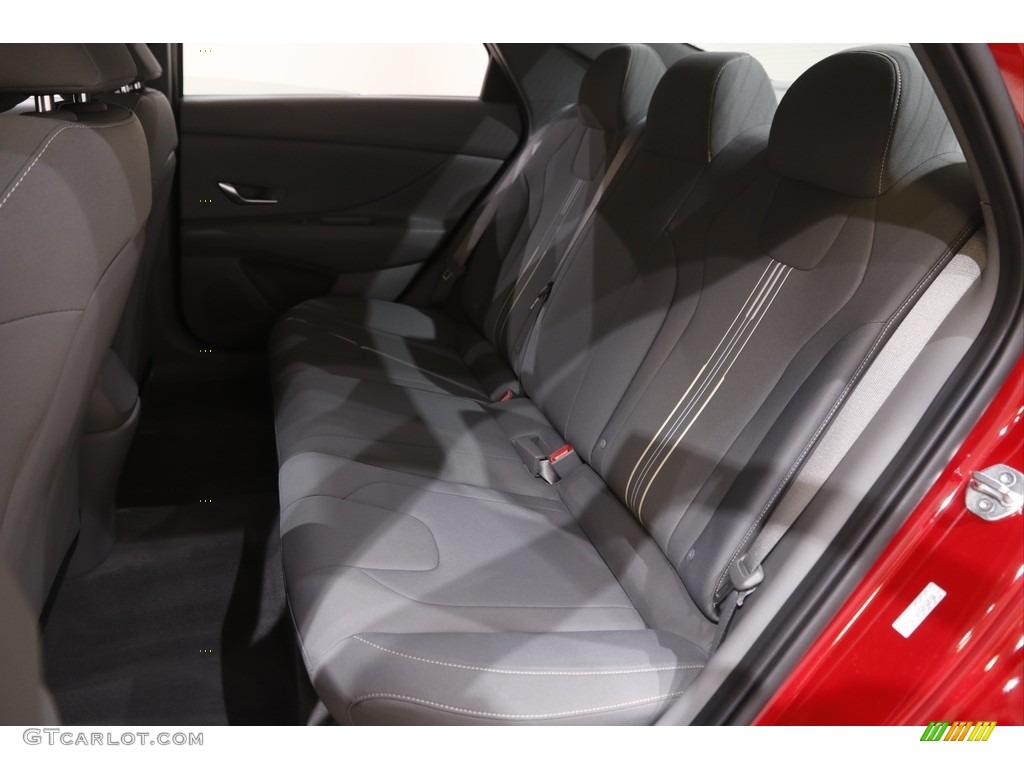 2021 Elantra SEL - Scarlet Red Pearl / Medium Gray photo #16