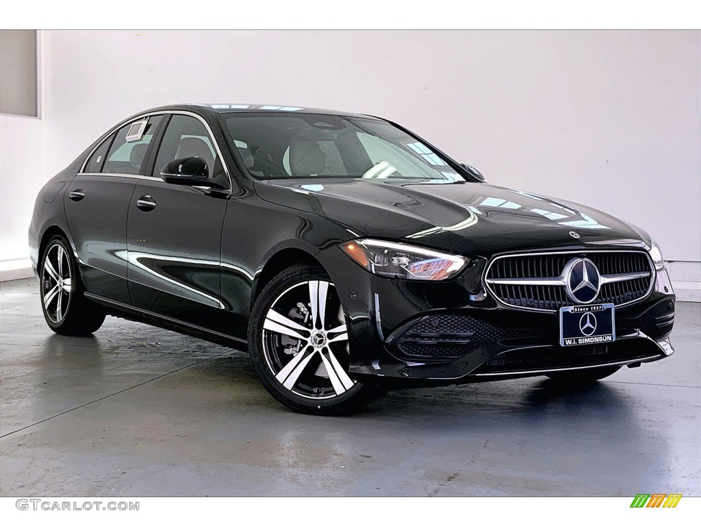 Black 2022 Mercedes-Benz C 300 Sedan Exterior Photo #144569812