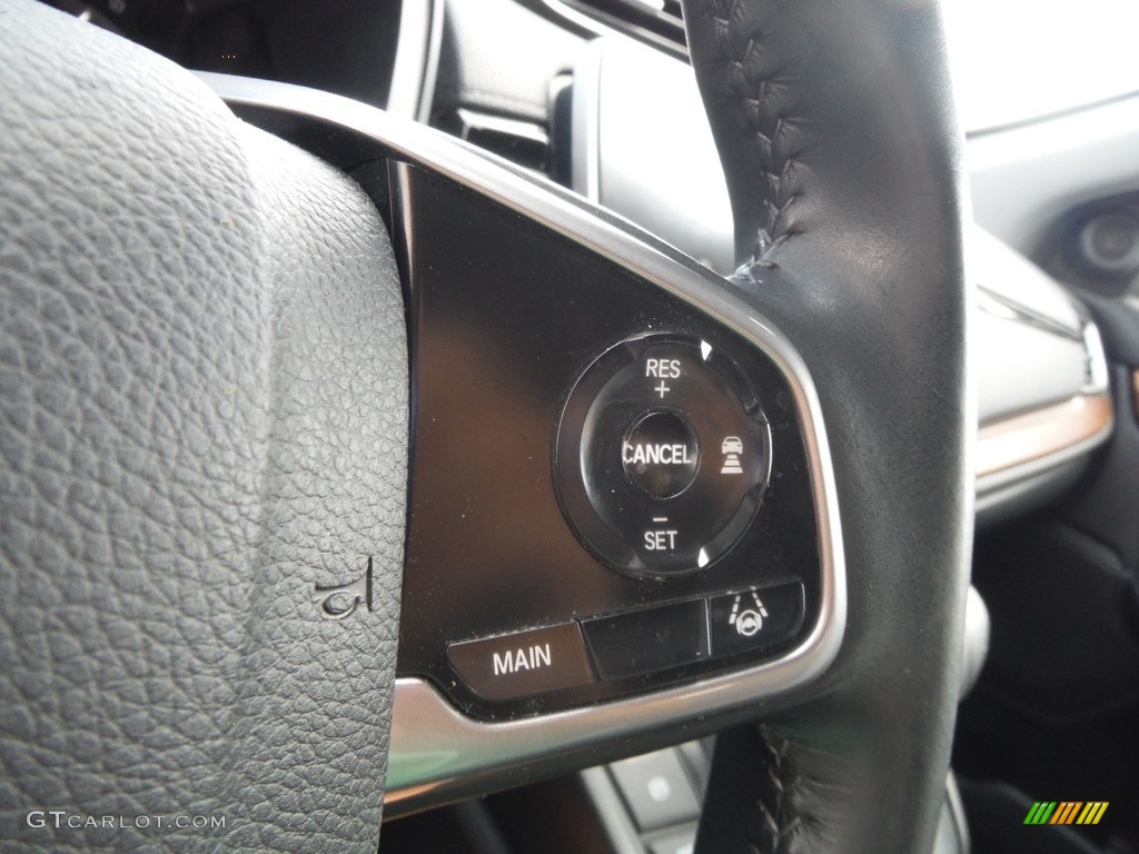 2019 CR-V EX-L AWD - Basque Red Pearl II / Gray photo #30