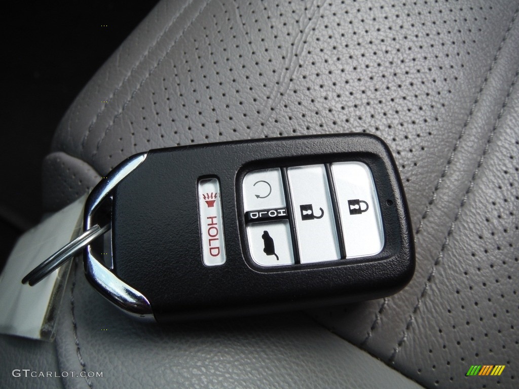 2019 CR-V EX-L AWD - Basque Red Pearl II / Gray photo #31