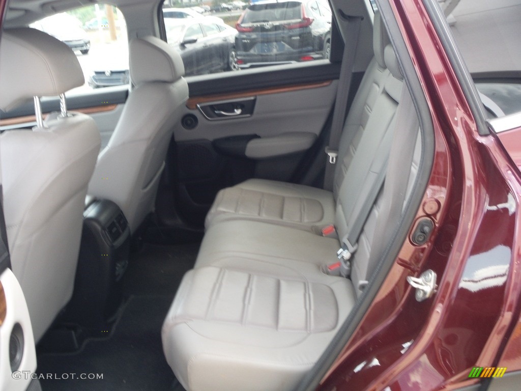 2019 CR-V EX-L AWD - Basque Red Pearl II / Gray photo #32