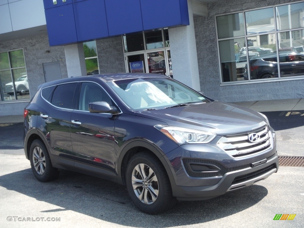 2016 Santa Fe Sport AWD - Marlin Blue / Gray photo #1