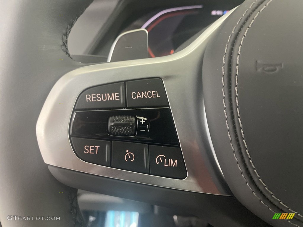 2022 BMW X6 M50i Tacora Red Steering Wheel Photo #144570655