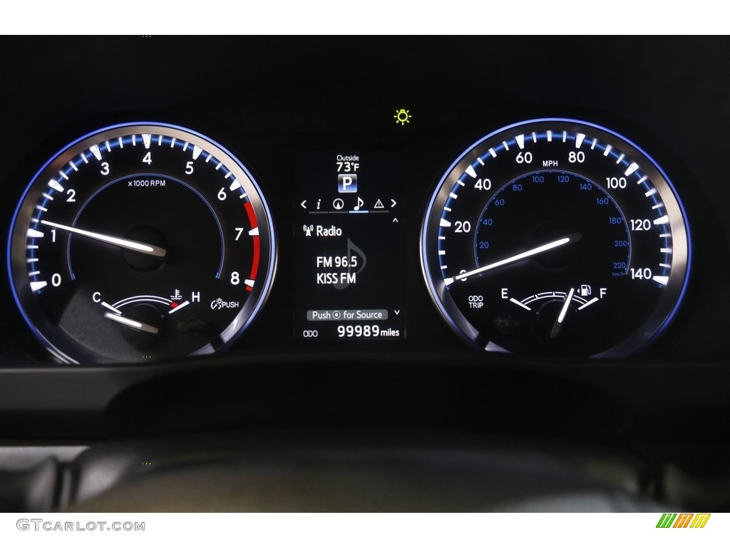 2015 Highlander XLE AWD - Attitude Black Metallic / Black photo #8