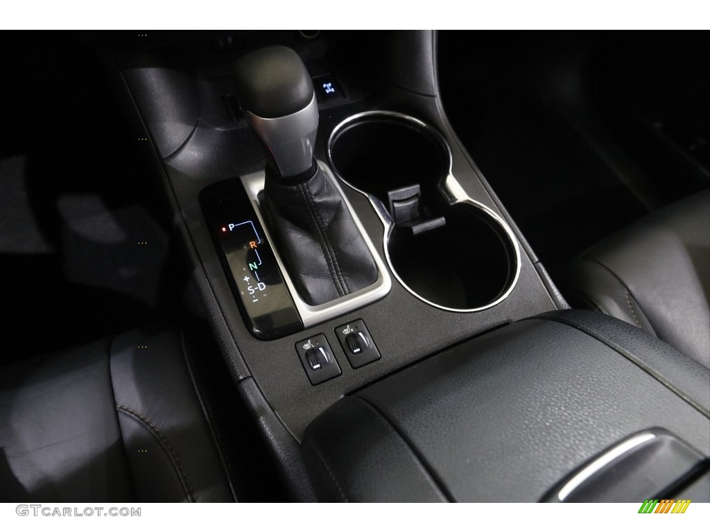 2015 Highlander XLE AWD - Attitude Black Metallic / Black photo #14