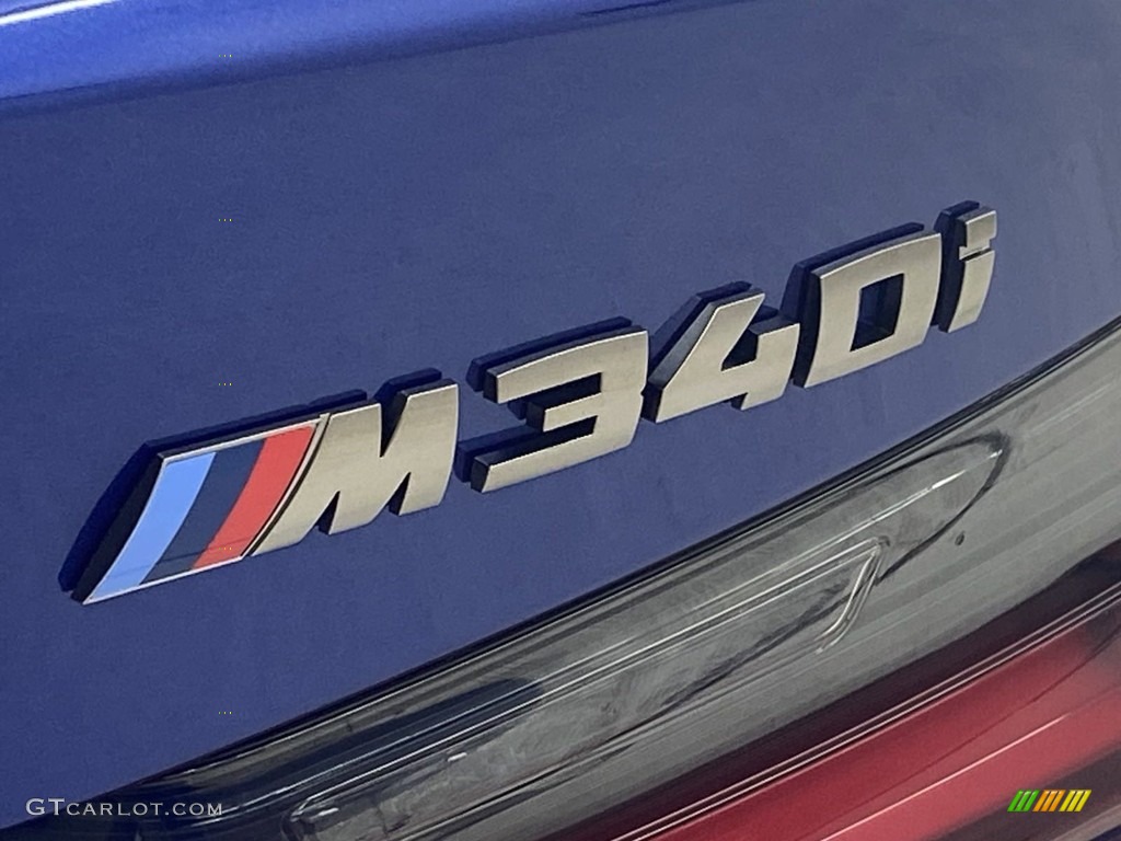 2022 3 Series M340i Sedan - Portimao Blue Metallic / Cognac photo #8
