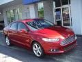 Ruby Red Metallic 2016 Ford Fusion SE AWD