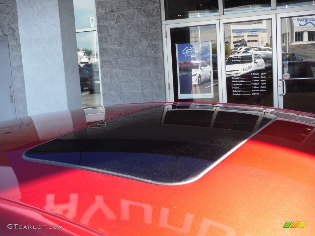 2016 Fusion SE AWD - Ruby Red Metallic / Charcoal Black photo #3