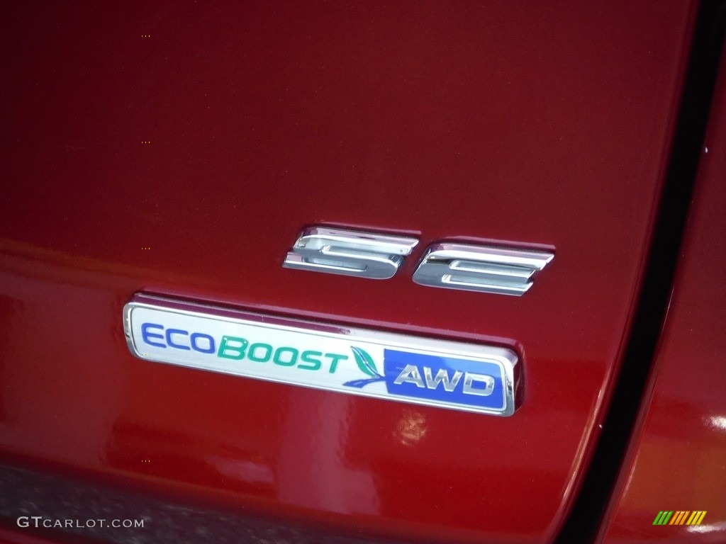2016 Fusion SE AWD - Ruby Red Metallic / Charcoal Black photo #13