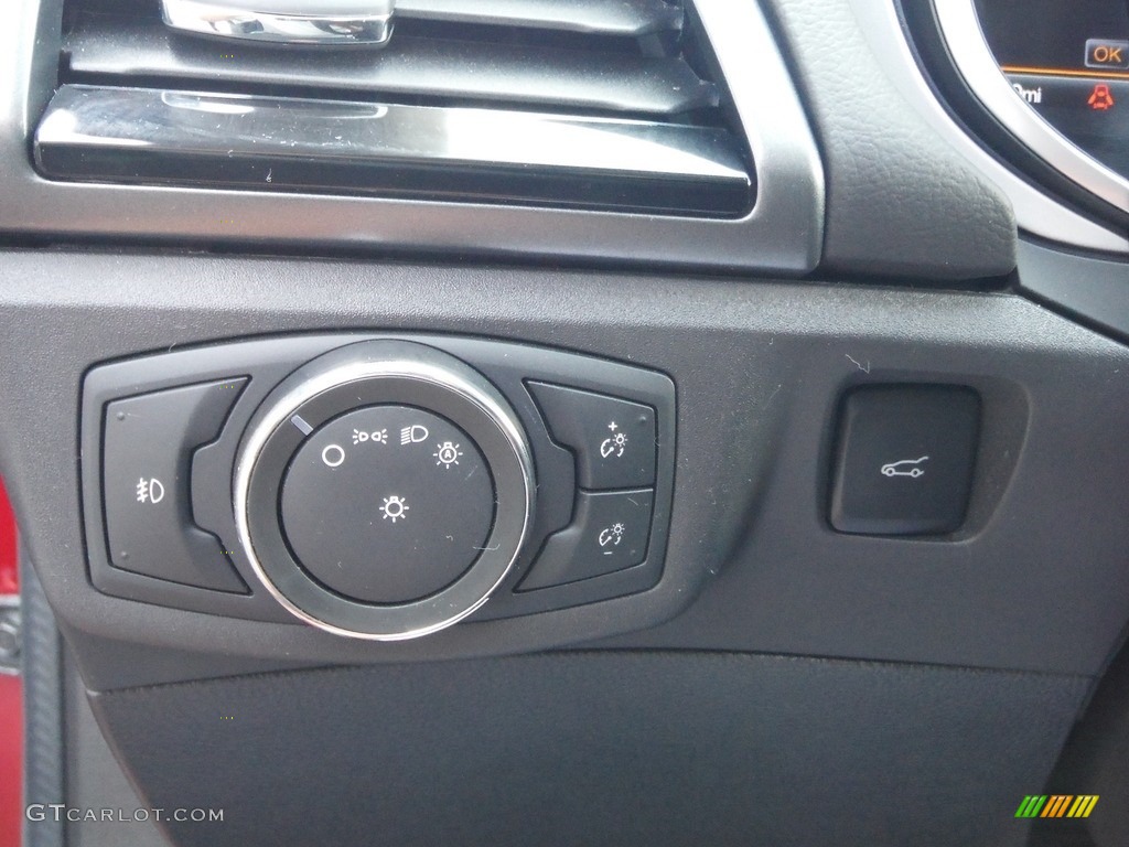 2016 Fusion SE AWD - Ruby Red Metallic / Charcoal Black photo #19