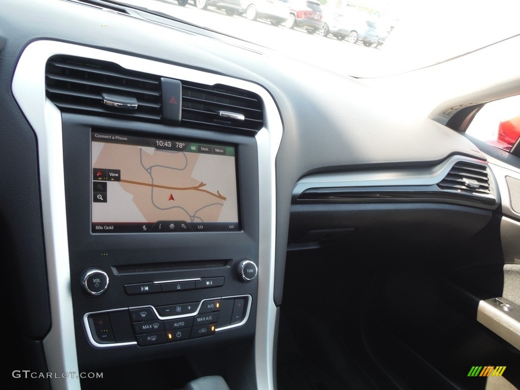 2016 Fusion SE AWD - Ruby Red Metallic / Charcoal Black photo #24