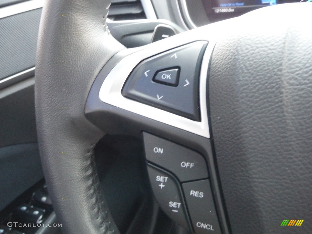 2016 Fusion SE AWD - Ruby Red Metallic / Charcoal Black photo #28