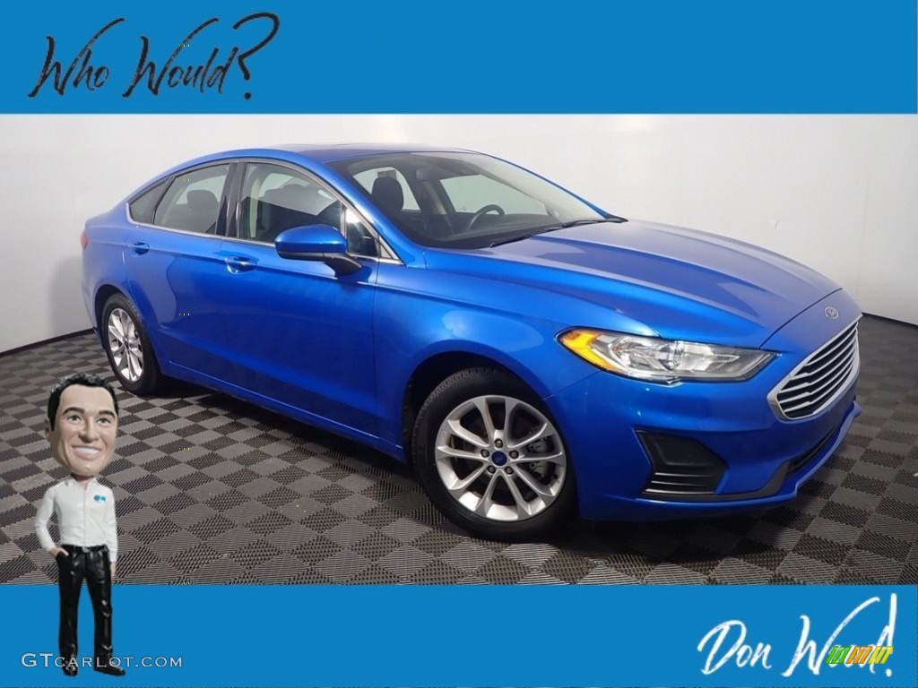 2020 Fusion SE - Velocity Blue / Ebony photo #1