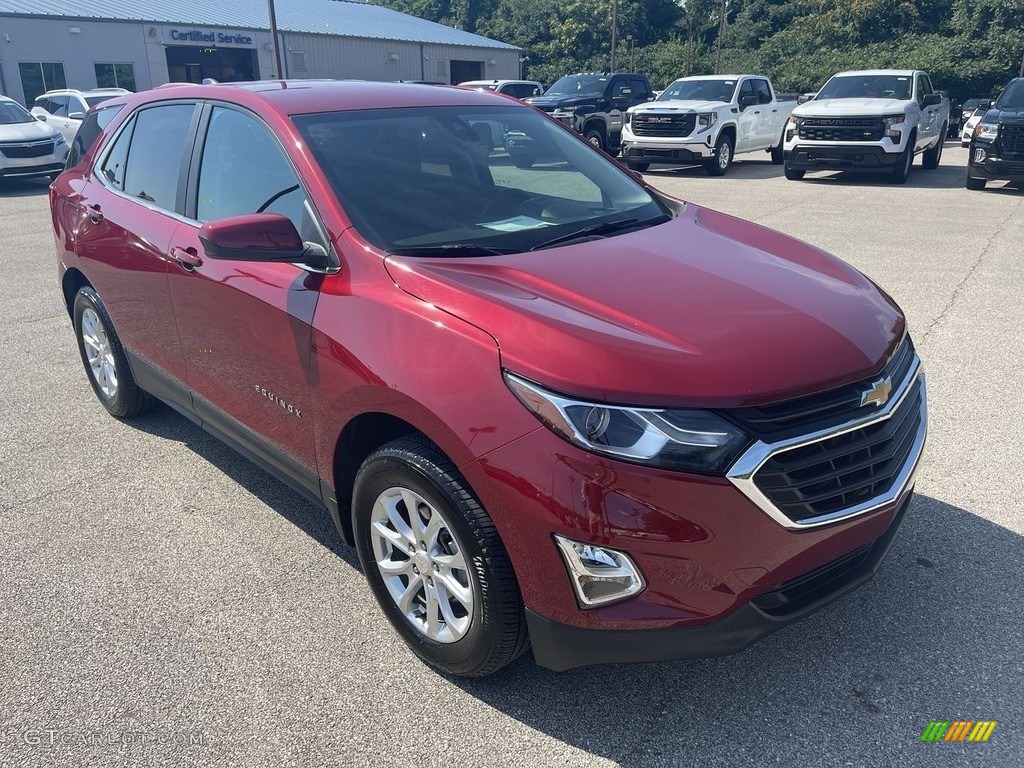 2021 Equinox LT AWD - Cajun Red Tintcoat / Jet Black photo #4