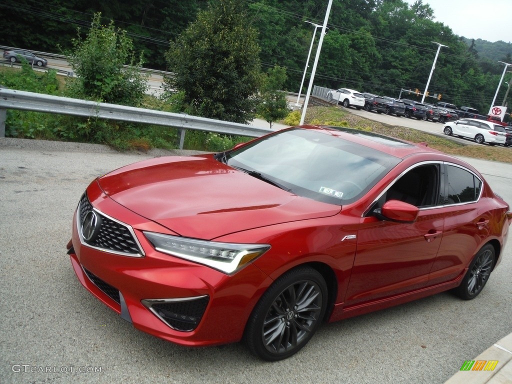 2019 ILX A-Spec - Performance Red Pearl / Ebony photo #14