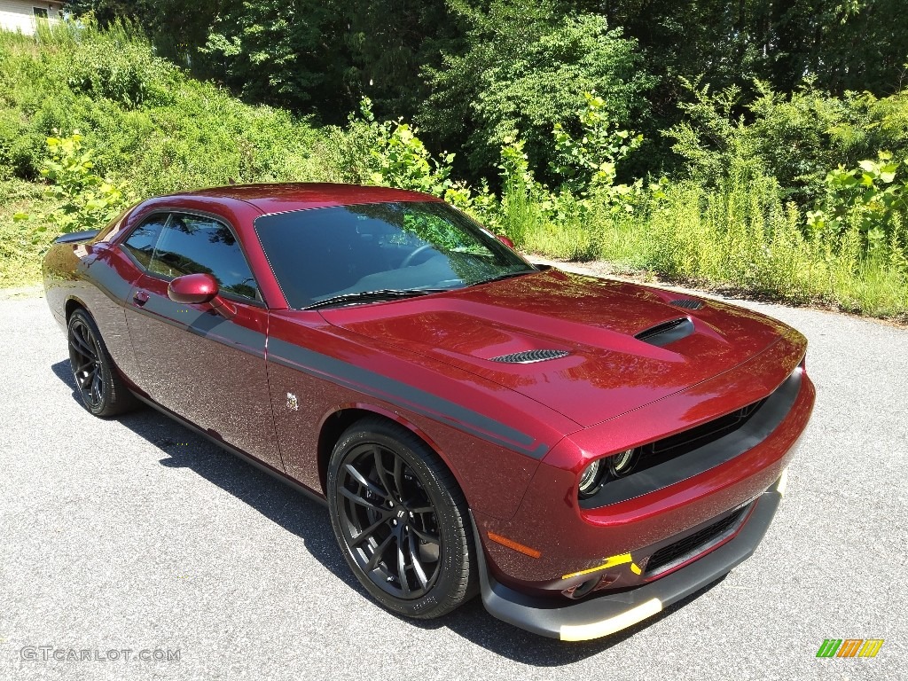 Octane Red Pearl 2022 Dodge Challenger R/T Scat Pack Dynamics Package Exterior Photo #144574384