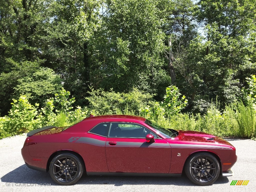 Octane Red Pearl 2022 Dodge Challenger R/T Scat Pack Dynamics Package Exterior Photo #144574411