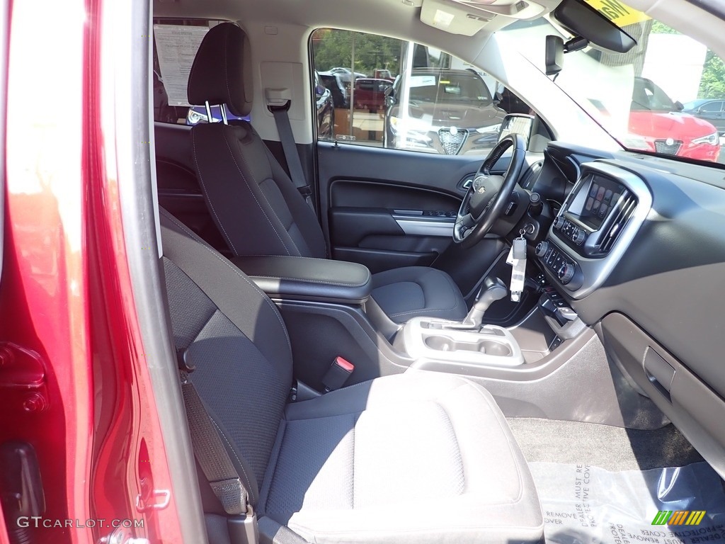 2017 Colorado LT Crew Cab 4x4 - Cajun Red Tintcoat / Jet Black photo #11