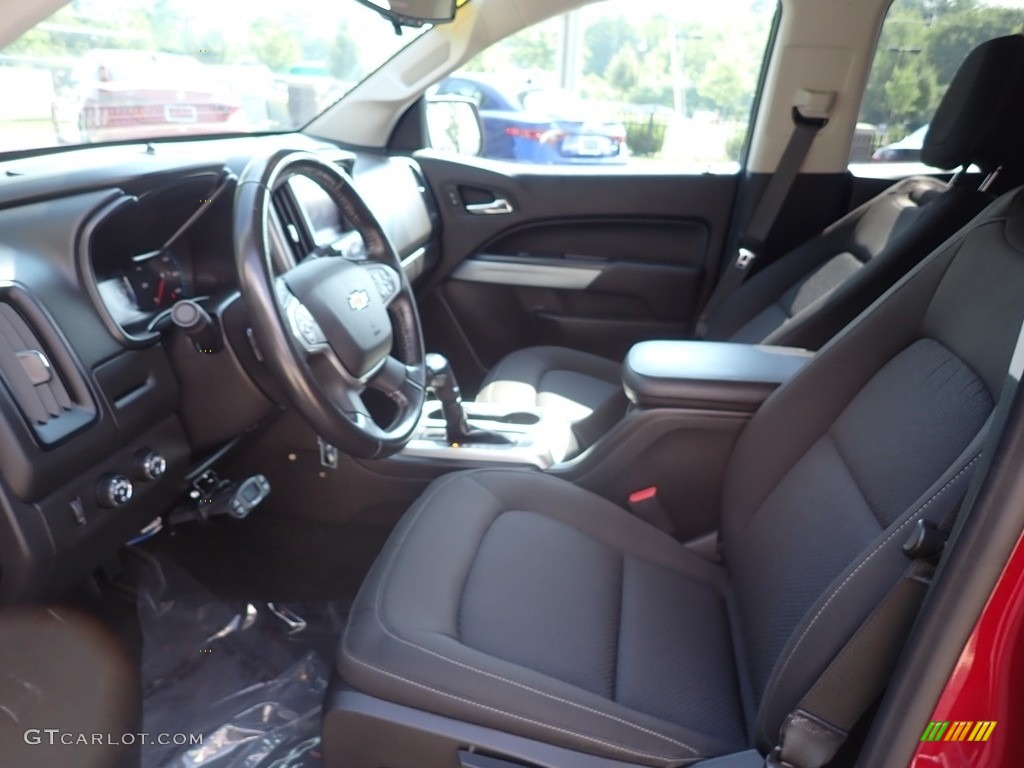 2017 Colorado LT Crew Cab 4x4 - Cajun Red Tintcoat / Jet Black photo #14