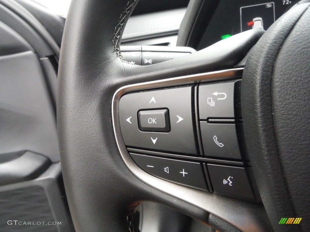 2021 Lexus UX 250h AWD Black Steering Wheel Photo #144575101