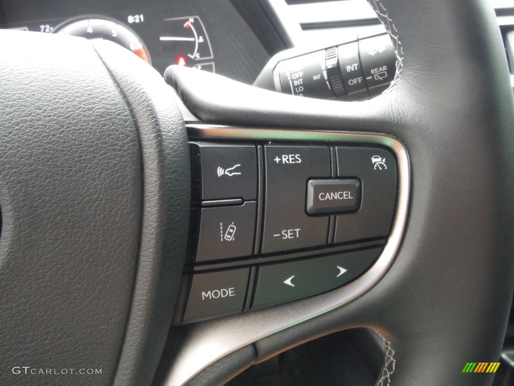 2021 Lexus UX 250h AWD Black Steering Wheel Photo #144575121
