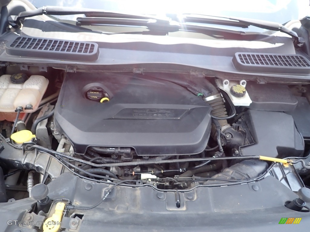 2015 Escape SE 4WD - Magnetic Metallic / Charcoal Black photo #14