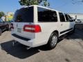 2009 White Platinum Tri-Coat Lincoln Navigator Limousine  photo #2