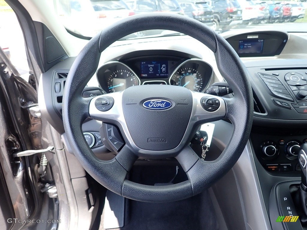 2015 Escape SE 4WD - Magnetic Metallic / Charcoal Black photo #26