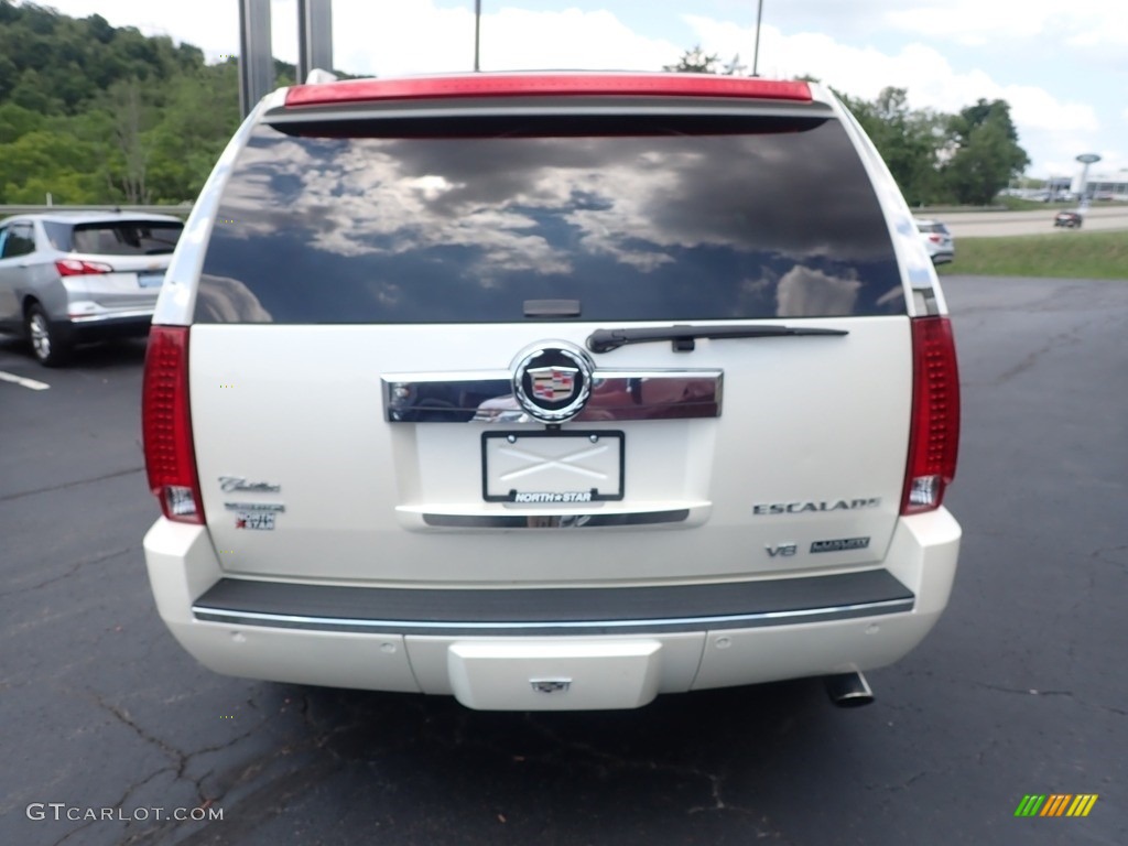 2011 Escalade AWD - White Diamond Tricoat / Cashmere/Cocoa photo #5