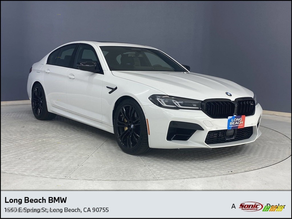 2022 M5 Competition - Alpine White / Black photo #1