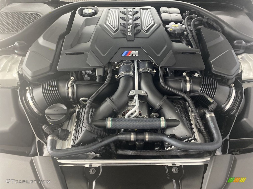 2022 BMW M5 Competition 4.4 Liter M TwinPower Turbocharged DOHC 32-Valve VVT V8 Engine Photo #144576091