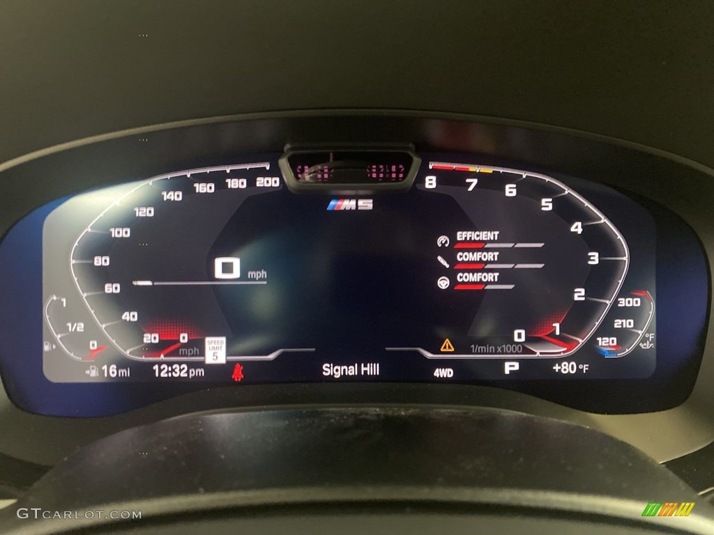 2022 BMW M5 Competition Gauges Photos