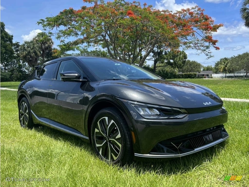 2022 EV6 GT-Line AWD - Interstella Gray / Black photo #1