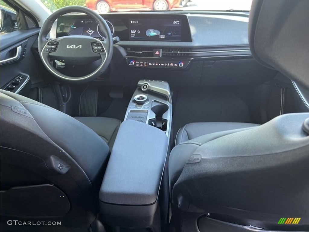 2022 Kia EV6 GT-Line AWD Black Dashboard Photo #144576558
