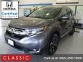 Modern Steel Metallic 2018 Honda CR-V Touring AWD