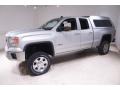 2014 Quicksilver Metallic GMC Sierra 1500 SLT Double Cab 4x4  photo #3