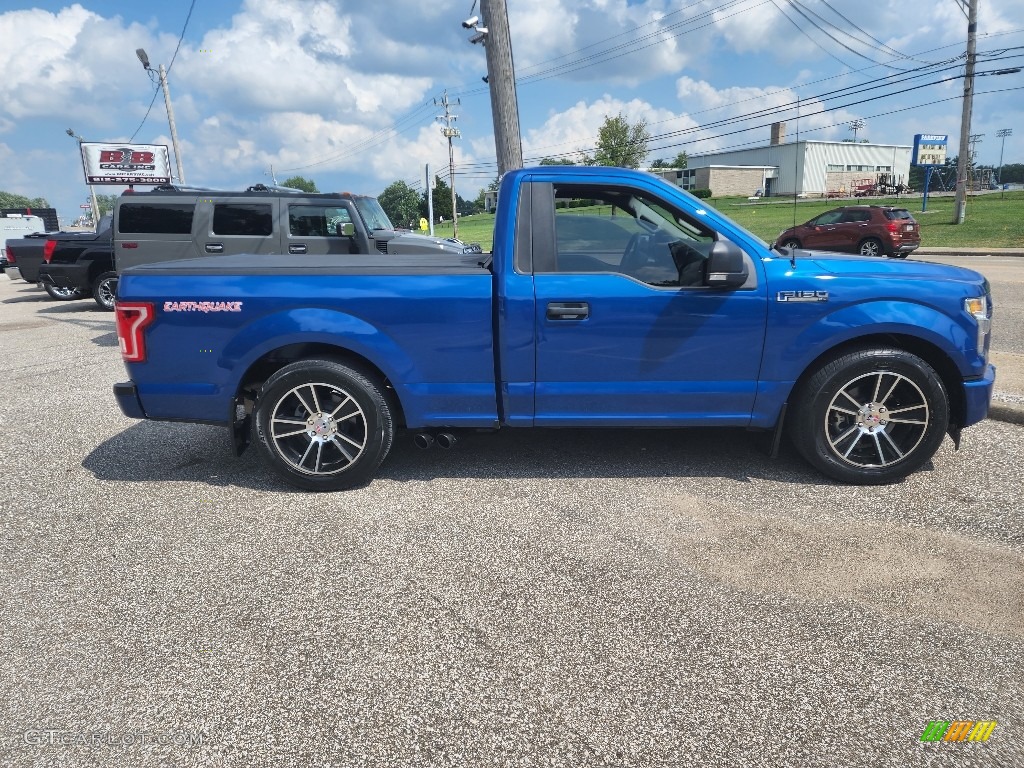 2017 F150 XL Regular Cab - Lightning Blue / Earth Gray photo #1