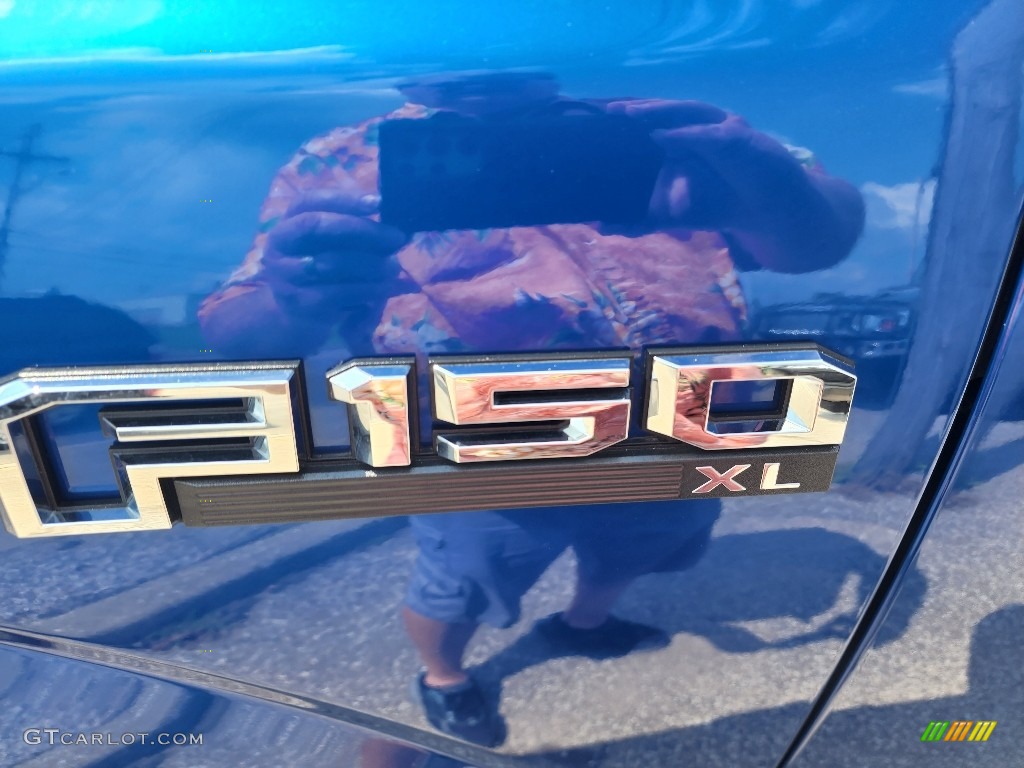 2017 F150 XL Regular Cab - Lightning Blue / Earth Gray photo #7
