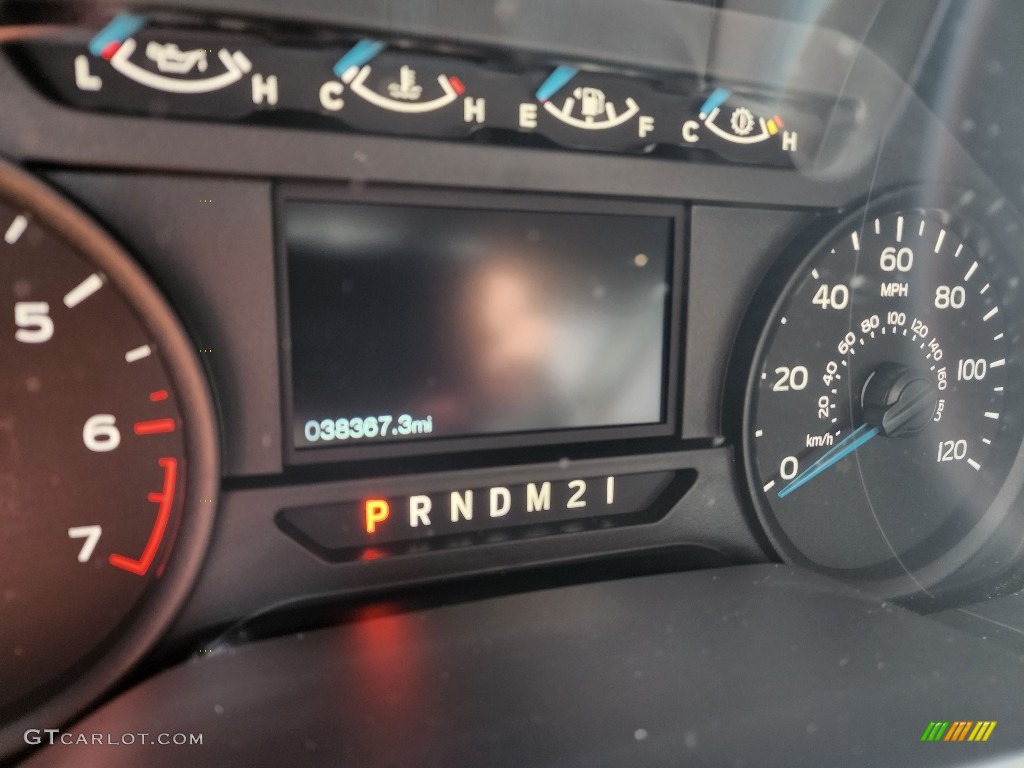 2017 F150 XL Regular Cab - Lightning Blue / Earth Gray photo #16
