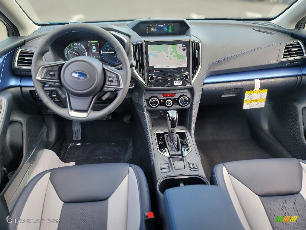 2022 Subaru Crosstrek Hybrid Navy/Gray Dashboard Photo #144579464