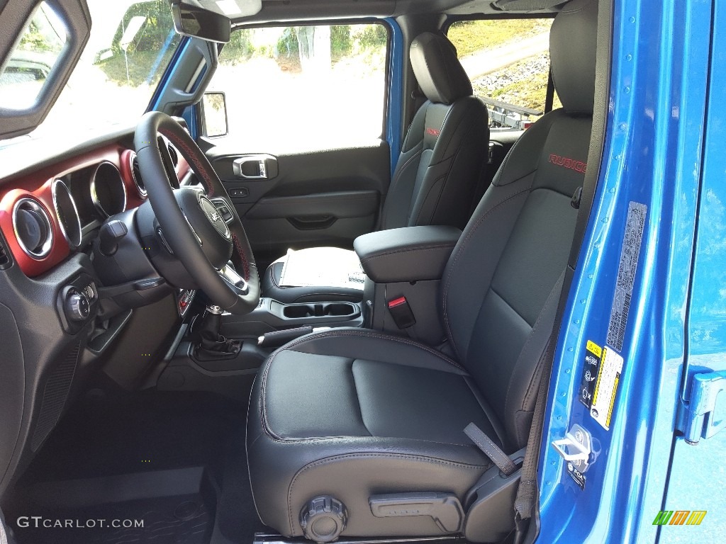 2022 Gladiator Rubicon 4x4 - Hydro Blue Pearl / Black photo #11