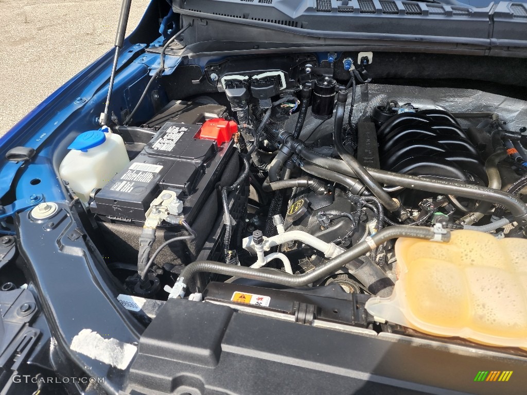2017 F150 XL Regular Cab - Lightning Blue / Earth Gray photo #24