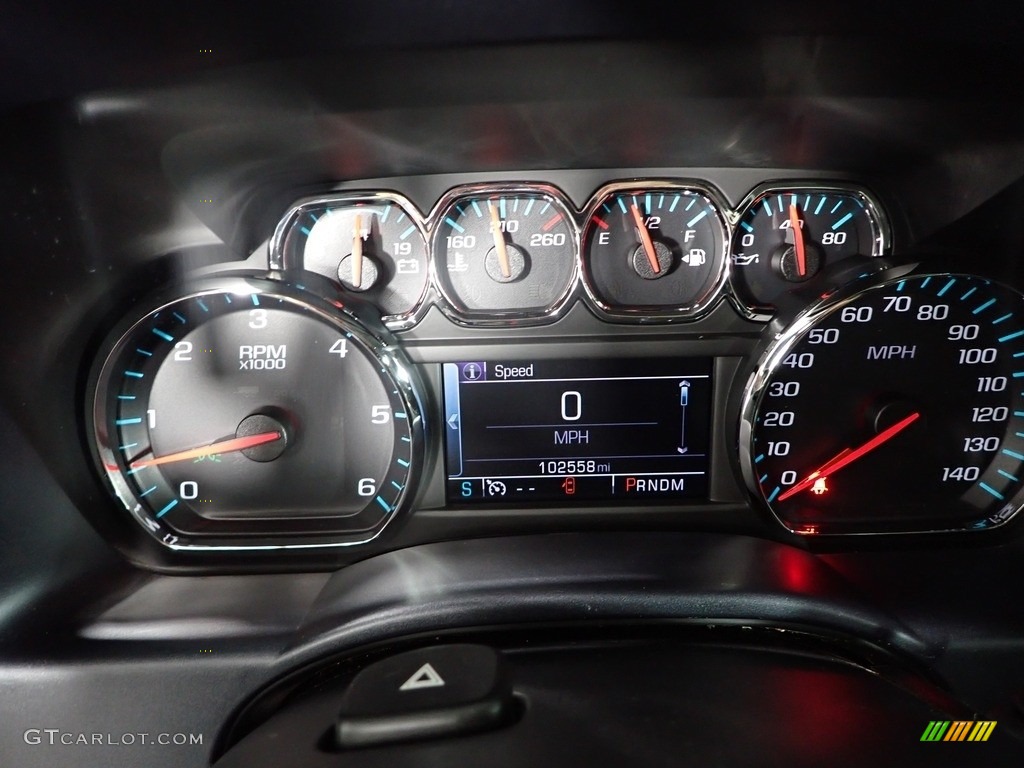 2015 Silverado 1500 LT Double Cab 4x4 - Brownstone Metallic / Jet Black photo #17